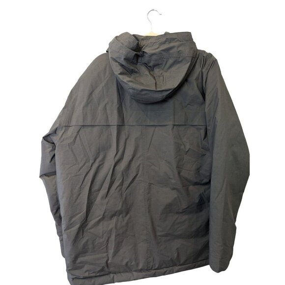 Prana Mens XXL Black Olive Heather Long Sleeve Down Puffer Jacket Novad Path NWT - Picture 6 of 16